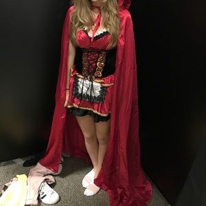 Little red ridding hood costume