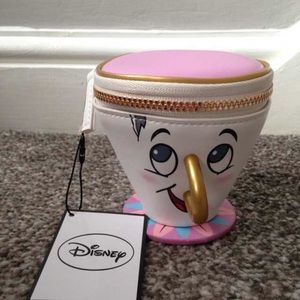 Primark Beauty and the Beast Chip coin purse NWT