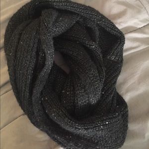 Black Sequin Scarf