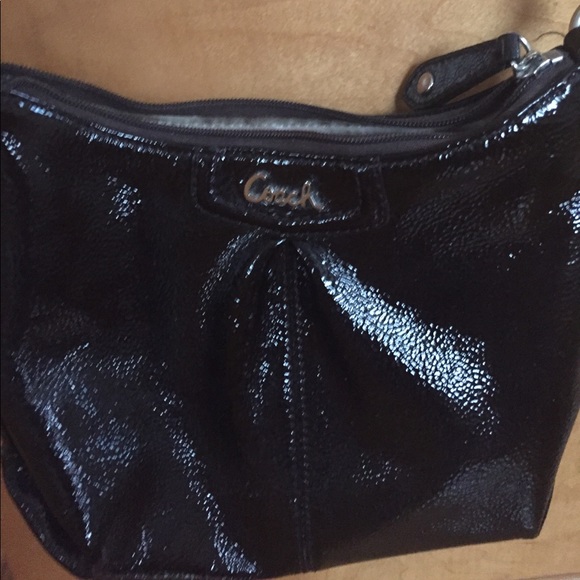 Coach dark brown crossbody - Picture 3 of 6