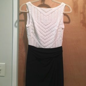 Black and White Gown