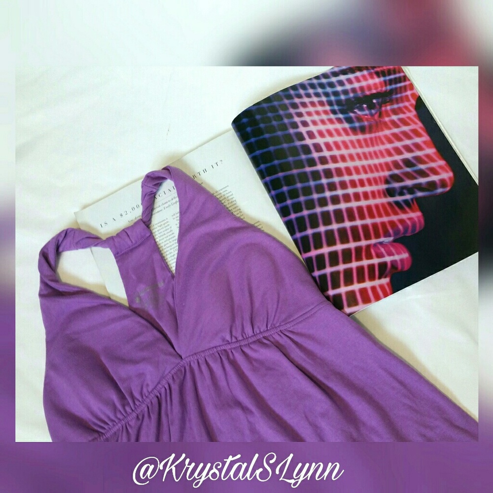 Lavender Summer Swim Dress Cover