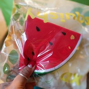KAWAII JUMBO WATERMELON SLICE SCENT SQUISHY