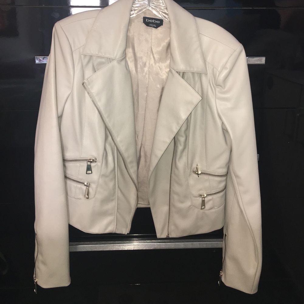 Bebe faux leather jacket