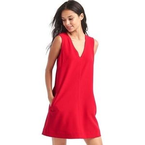 NWT Gap Red Shift Dress