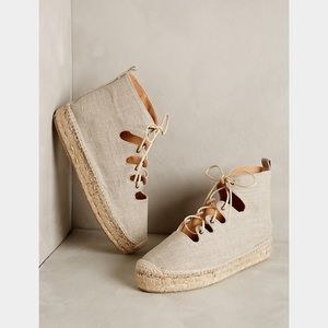 🦋Anthro ballet espadrilles size 5