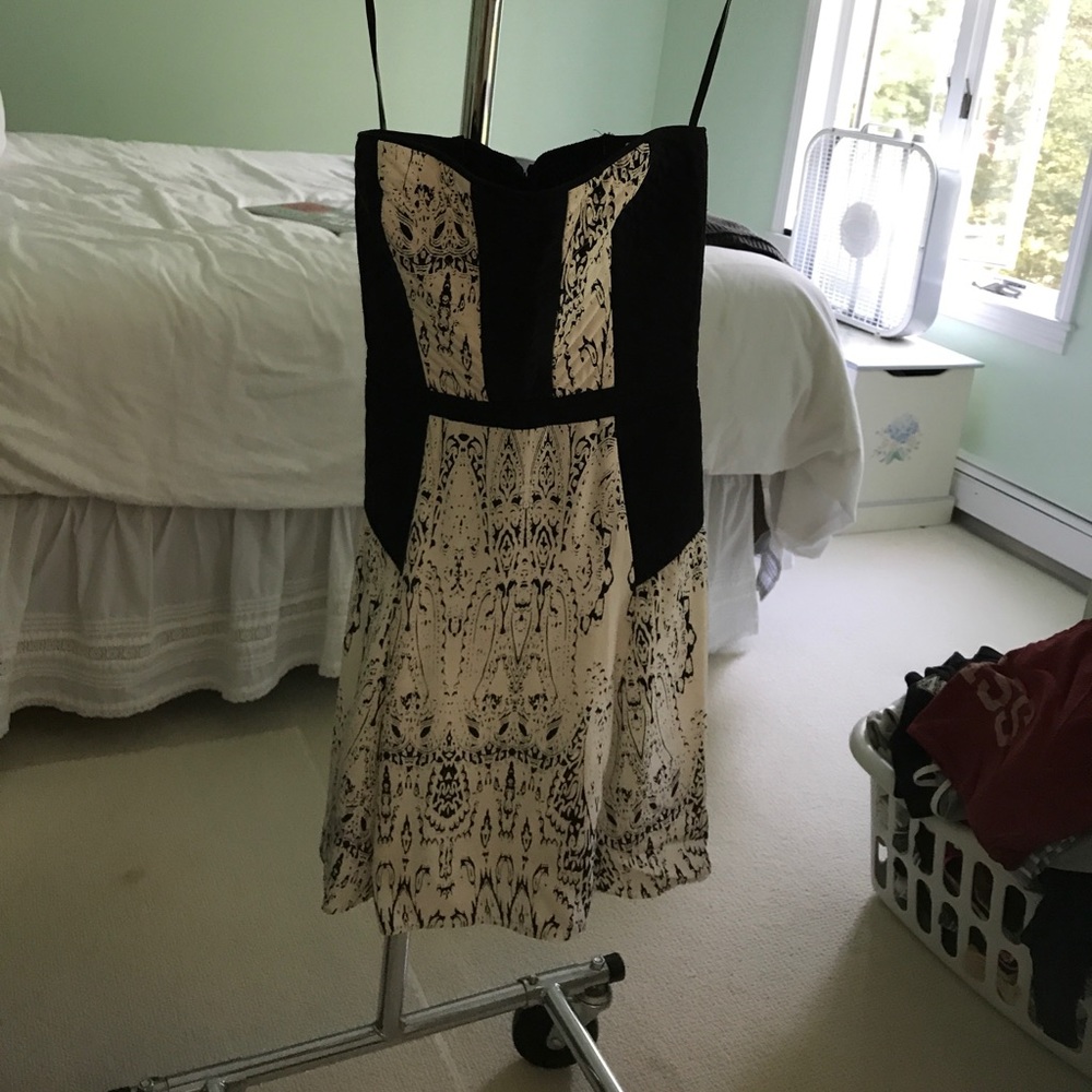 Strapless parker dress