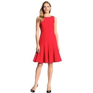 Red Calvin Klein dress ✨