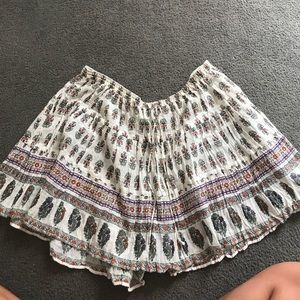 free people mini skirt