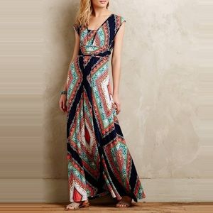 Maeve Colorful Maxi Dress XS