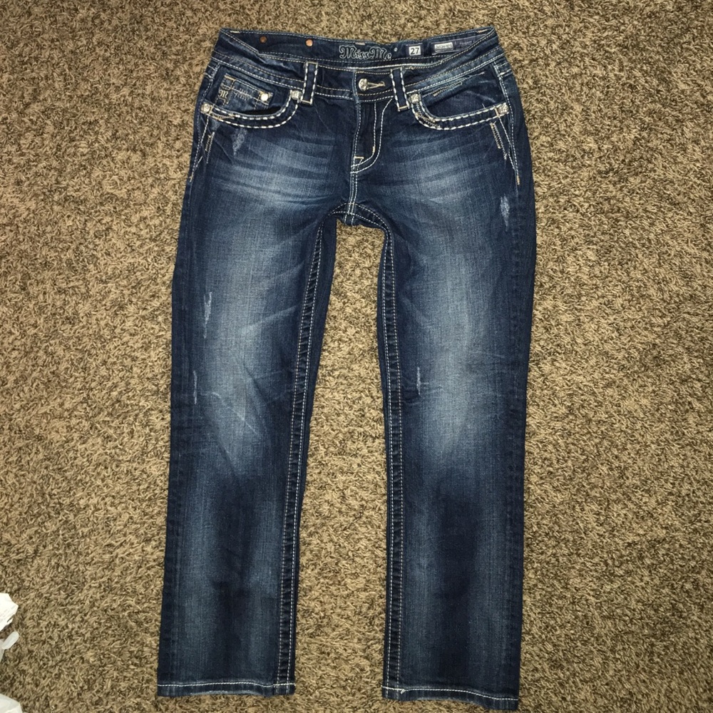 Miss Me The Buckle Jean easy Capris Size 27