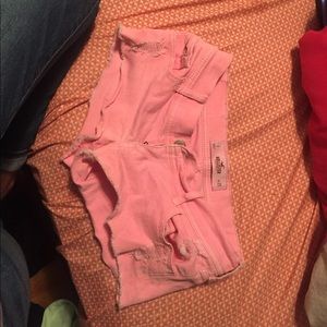 Pink shorts