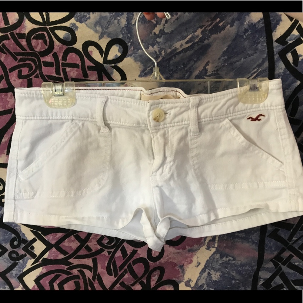 Hollister White Shorts size 1 NWOT