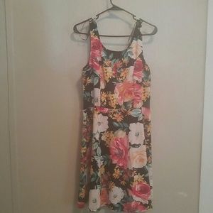 Beautiful Floral Skater Dress from Forever 21
