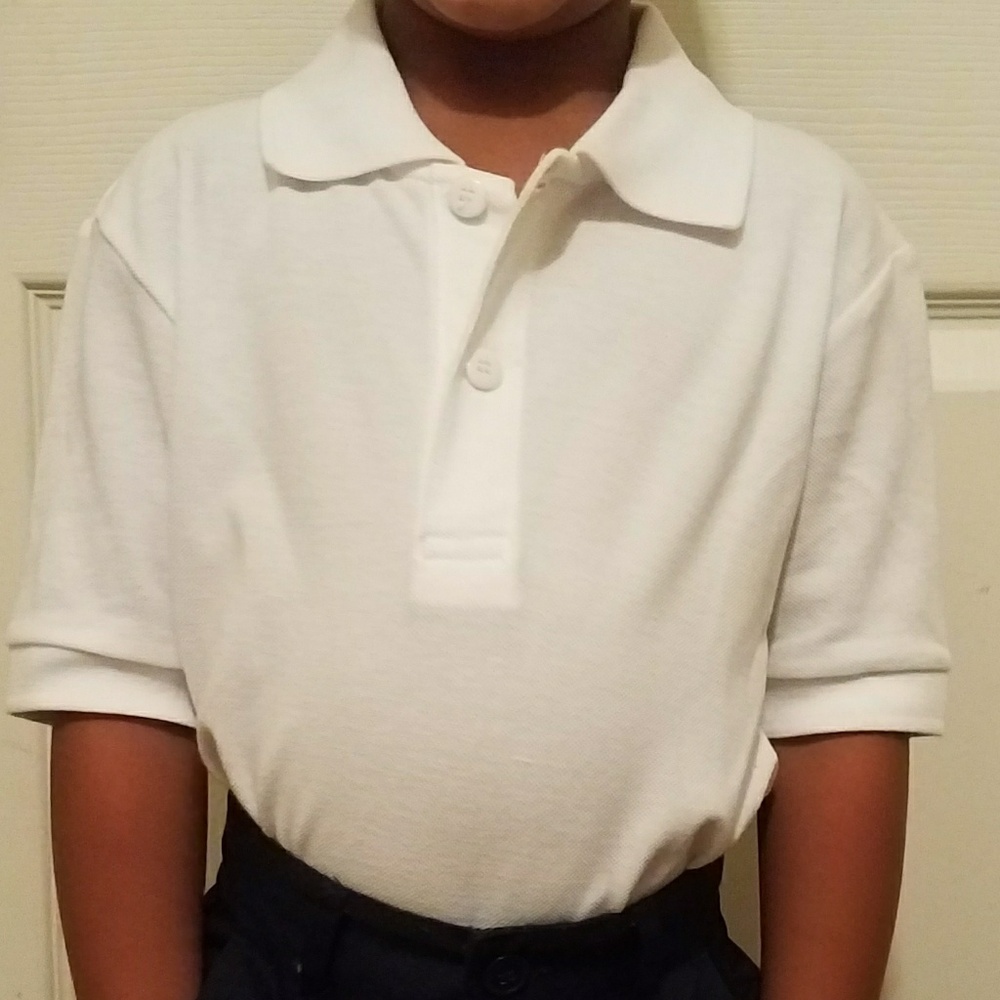 NWOT. Boys collared shirt. Can be uniform.