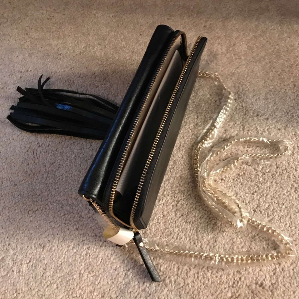 Banana Republic Black Cross-body 💕BRAND NEW - Picture 4 of 7