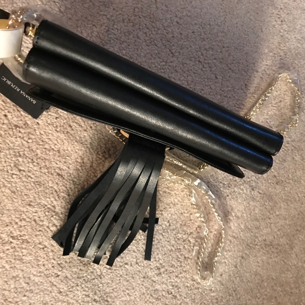 Banana Republic Black Cross-body 💕BRAND NEW - Picture 6 of 7