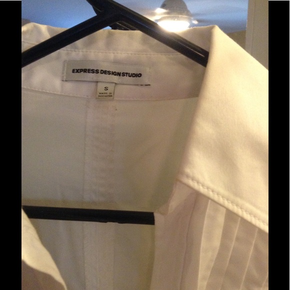 Express button down white - Picture 3 of 4