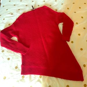 PLAIN RED SWEATER