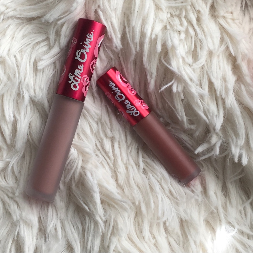 Lime Crime Velvetines Lipstick and Mini Pair