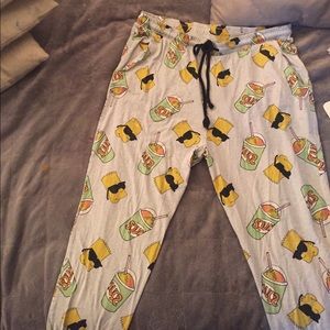 Bart Simpsons Slushee Lounge Pants Unisex