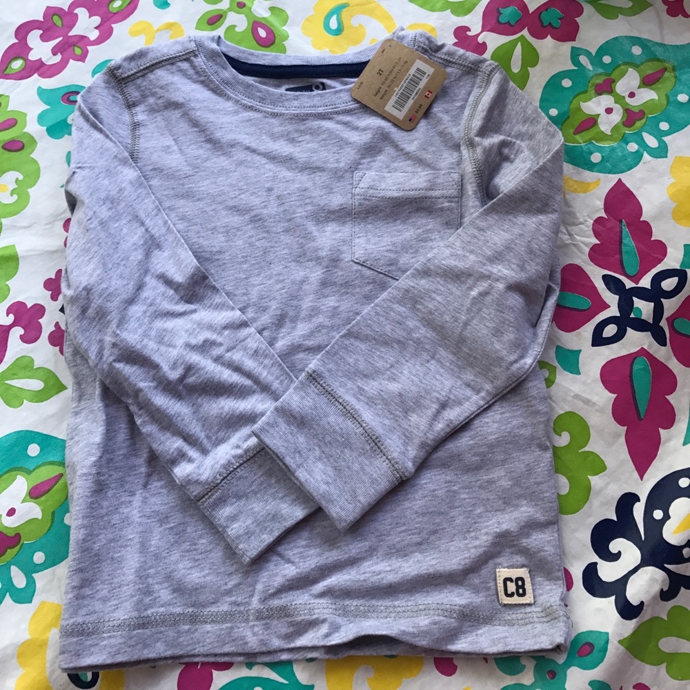 Gray shirt