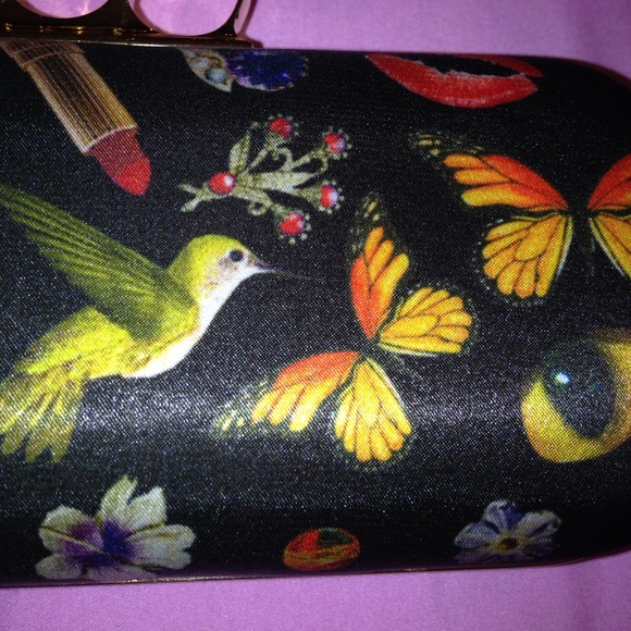 NWOT Auth. Alexander McQueen Obsession Clutch - Picture 8 of 8