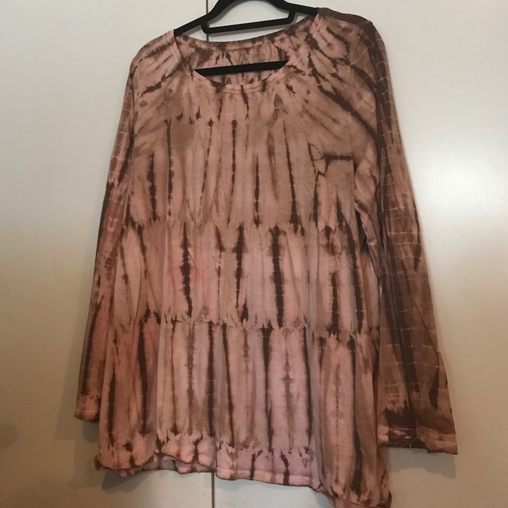 J Jill. Tye Dye Long Sleeve