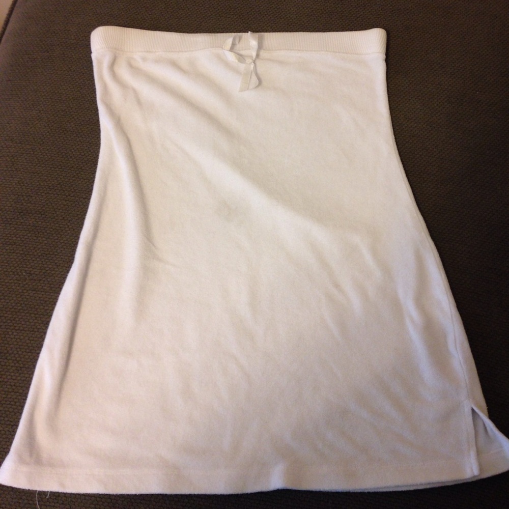 Swimwear white cover up