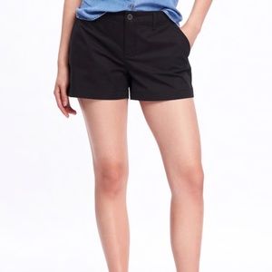 Black everyday khaki shorts!
