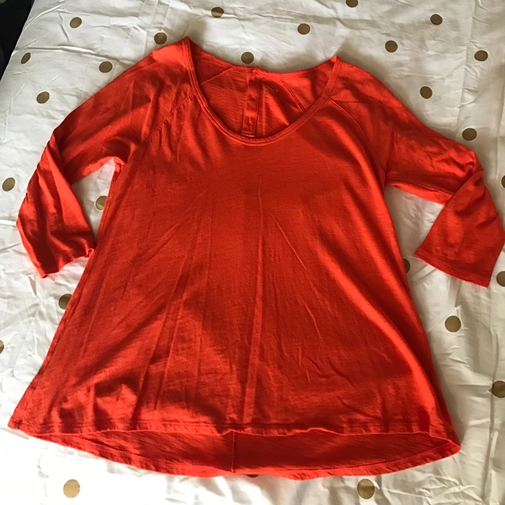 Orange GAP blouse