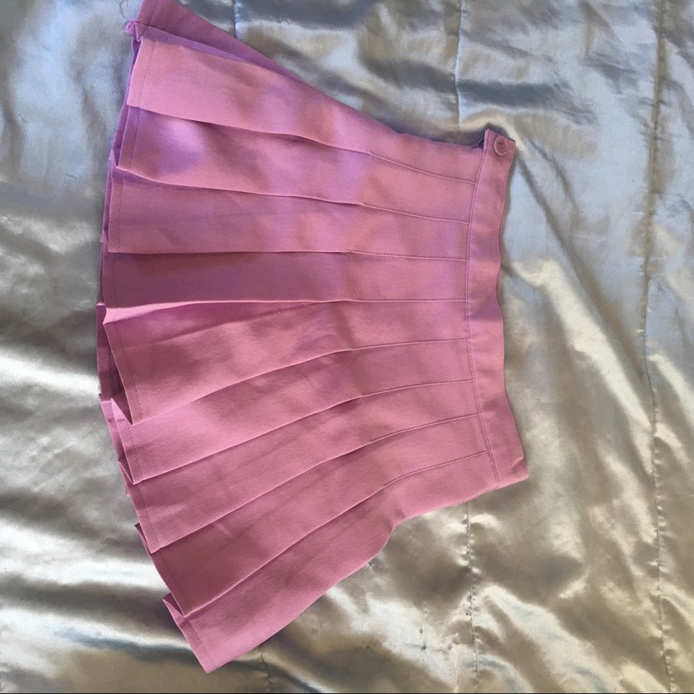 American apparel tennis lilac skirt