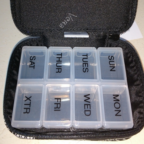 Two Vera Bradley Pill Containers. Both New - Picture 2 of 3