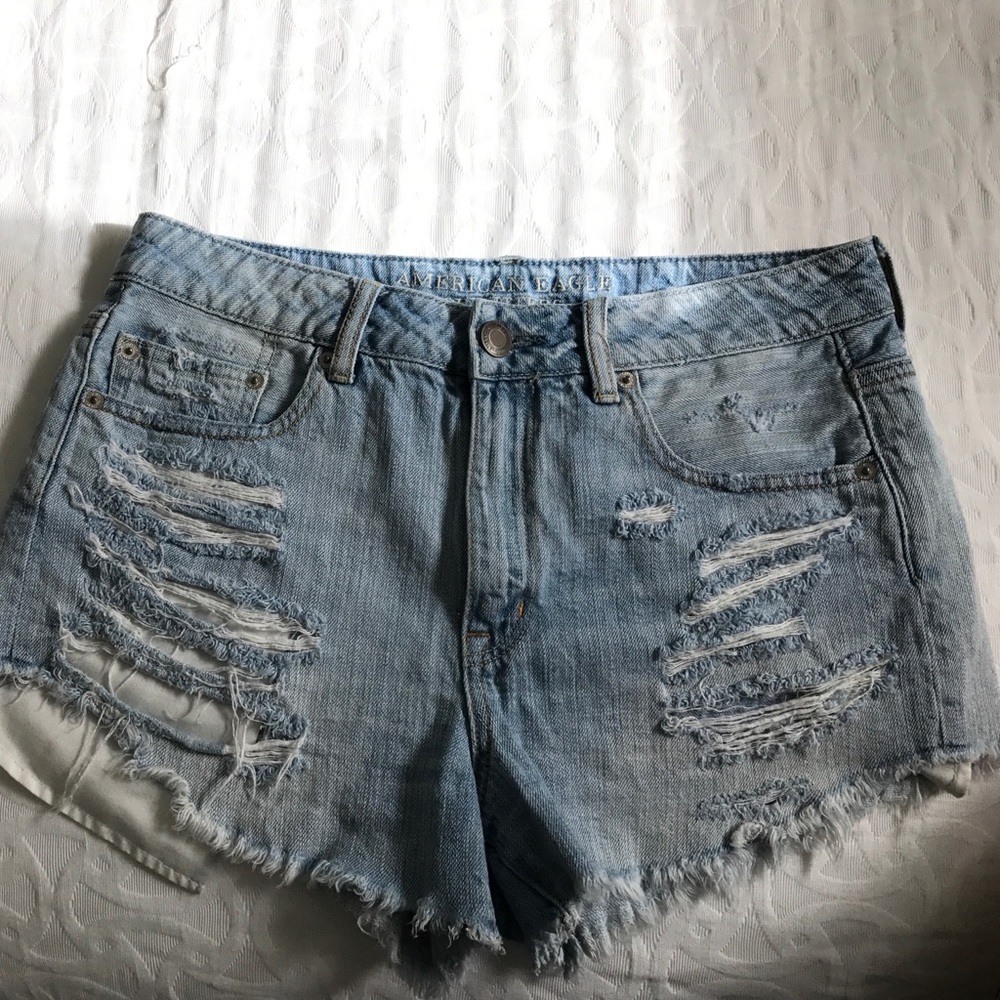American eagle jean shorts