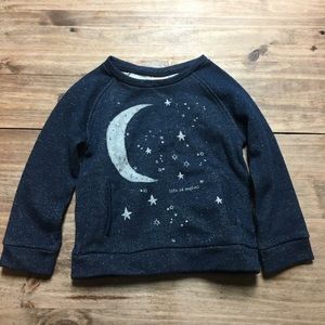 Size 4 Zara girl sweatshirt "life is magic"
