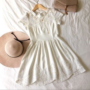 Sugarlips Romantic Little White Dress