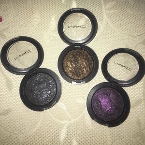 Mac cosmetics style black collection eyeshadows