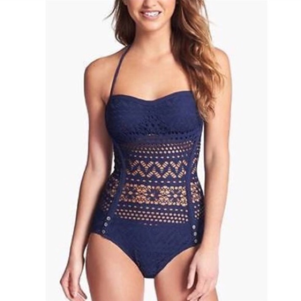 SALE!! Robin Piccone Crochet Swimsuit