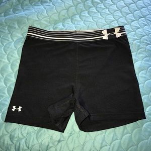 high wasted black spandex