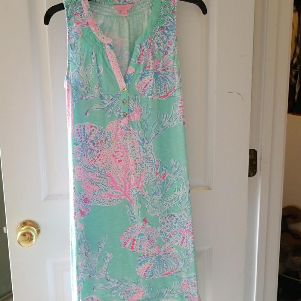 Lilly Pulitzer Essie Dress Minty Fresh Fansea