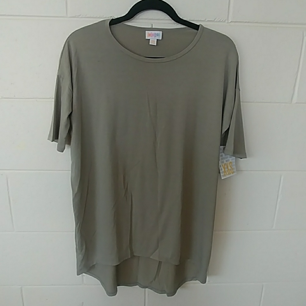 Lularoe stone colored Irma, XXS NWT