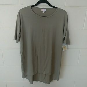 Lularoe stone colored Irma, XXS NWT