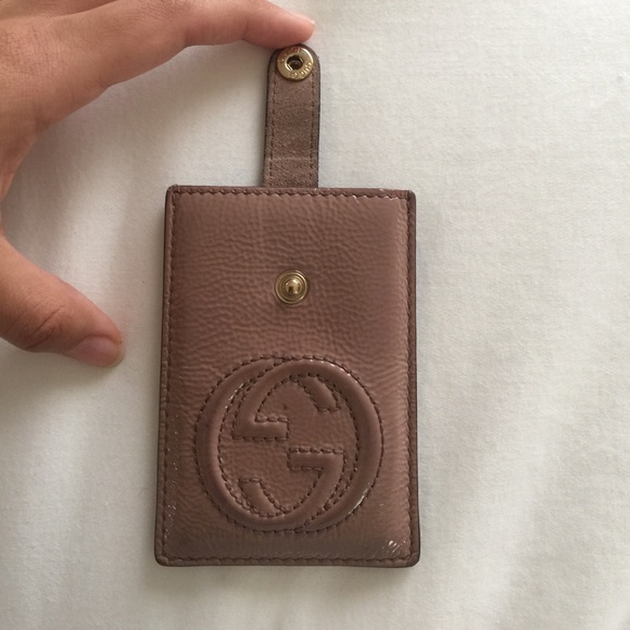 100% Authentic Gucci Soho Card Holder - Picture 2 of 3