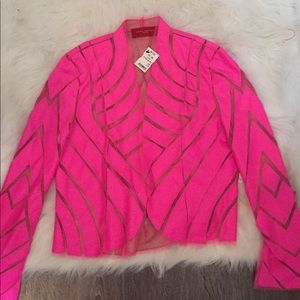 ✨AKIRA PLEATHER & MESH BLAZER/JACKET✨