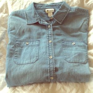 Stylus Denim Button-up Shirt