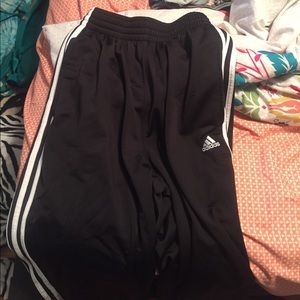 Adidas boot cut sweatpants