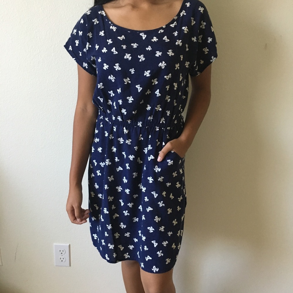 A summer dress with pockets