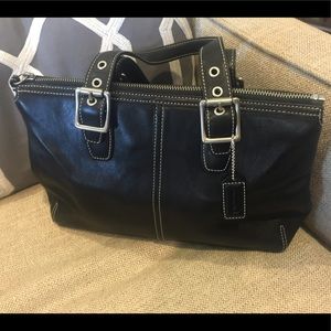 Authentic Coach leather handbag