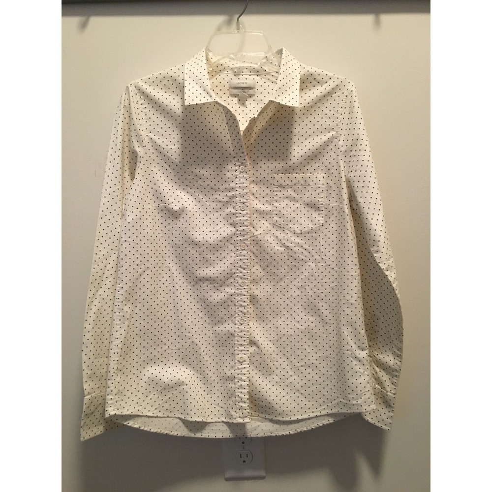 J Crew Cotton Long-Sleeved