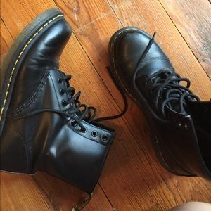 Matte Black Doc Martens